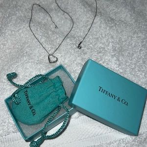 Tiffany and co. Heart necklace